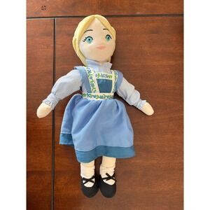 Disney Frozen On Broadway Musical‎ Young Elsa Plush Doll Theatre Collectible Toy